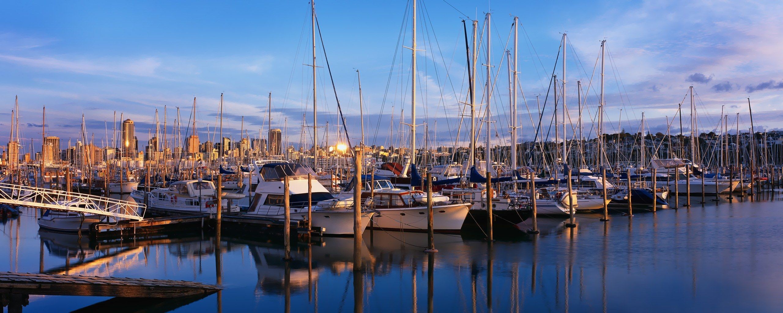 quai bateaux mâts