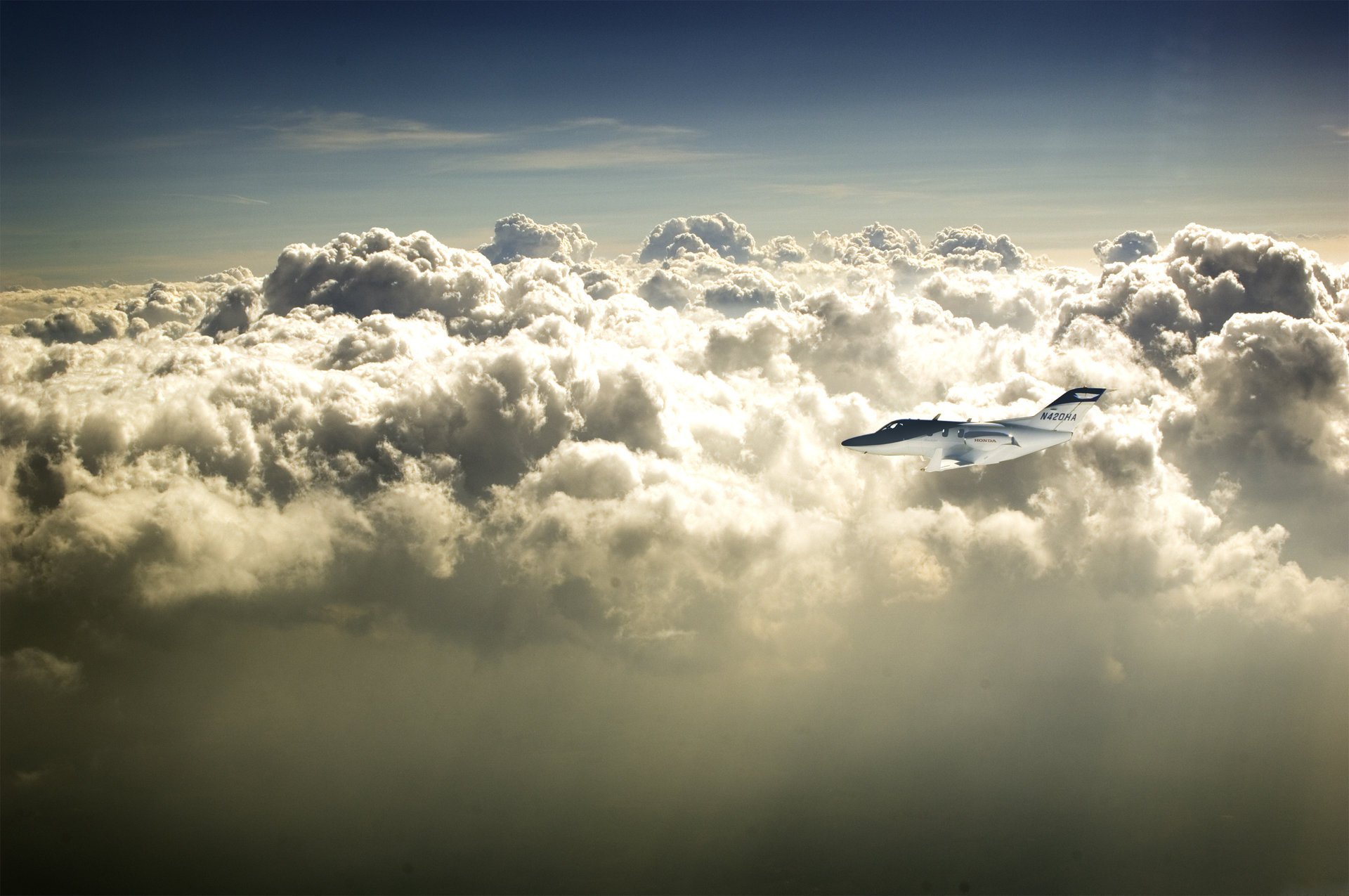 photo the sky clouds the plane height flight aviation civil aviation transport air transport