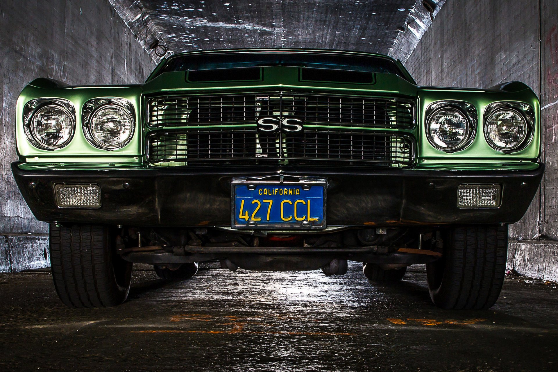 chevrolet chevelle ss classico retrò anteriore