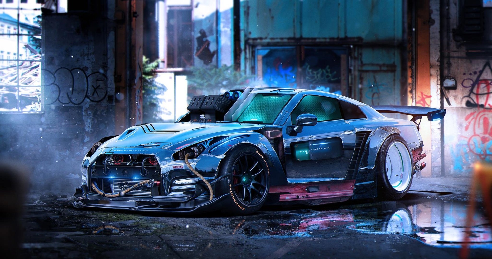 nissan gt-r r35 colore sport auto arte di khyzyl salem