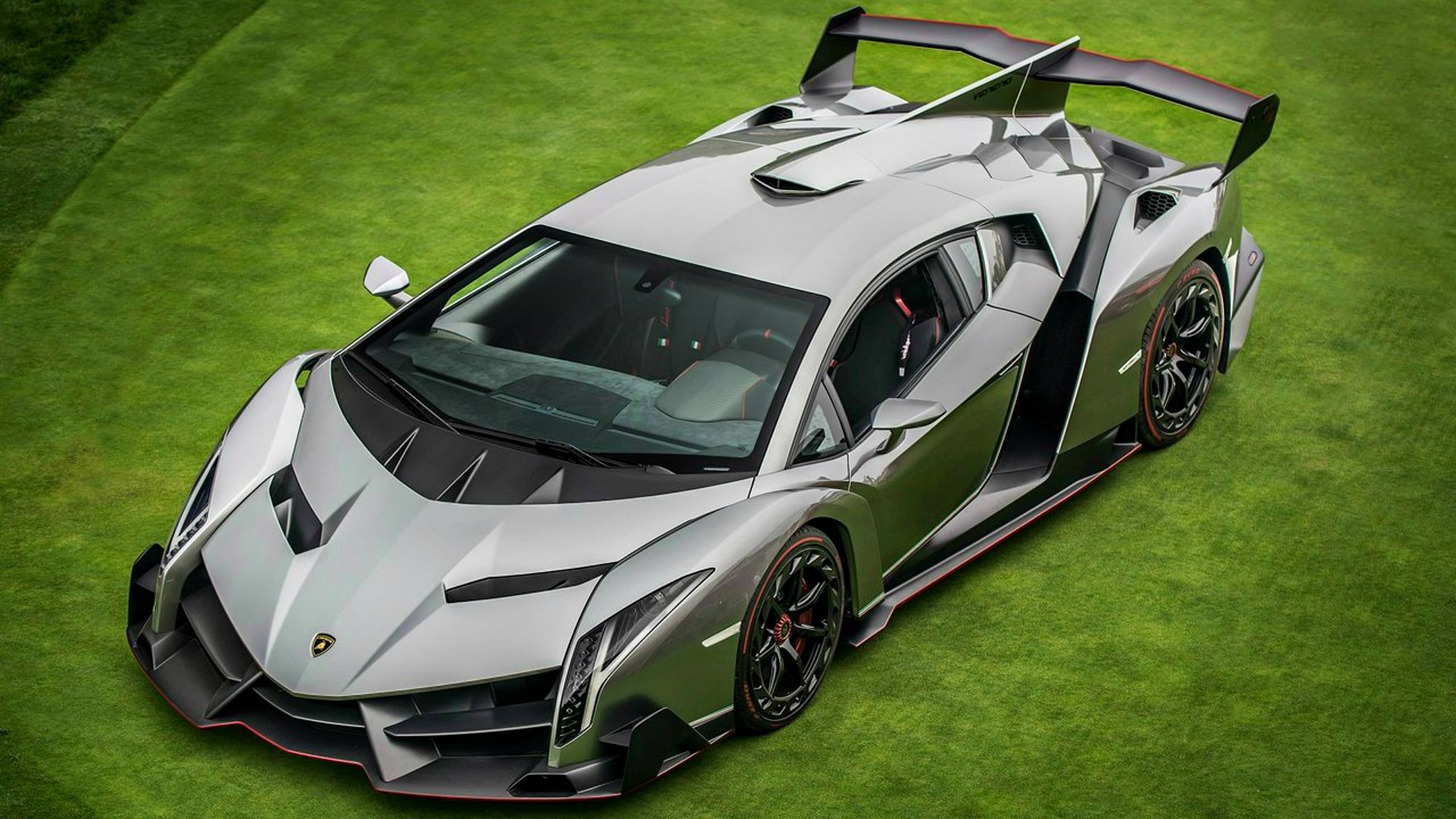 lamborghini veneno veneno supersamochód samochód lamborghini zieleń z góry