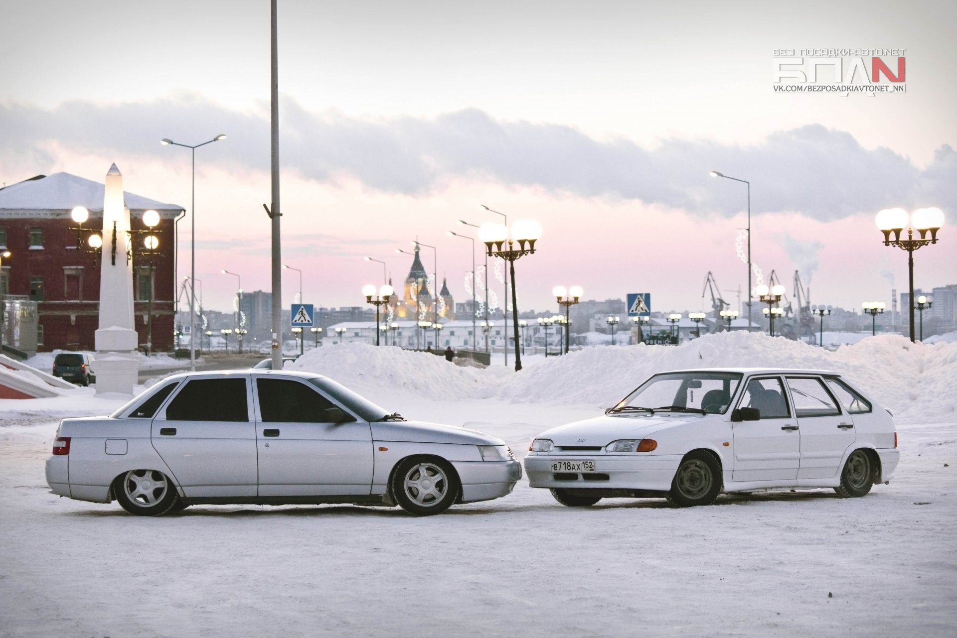 vaz bpan lada auto auto città vaz-2114 samara inverno casa bianco