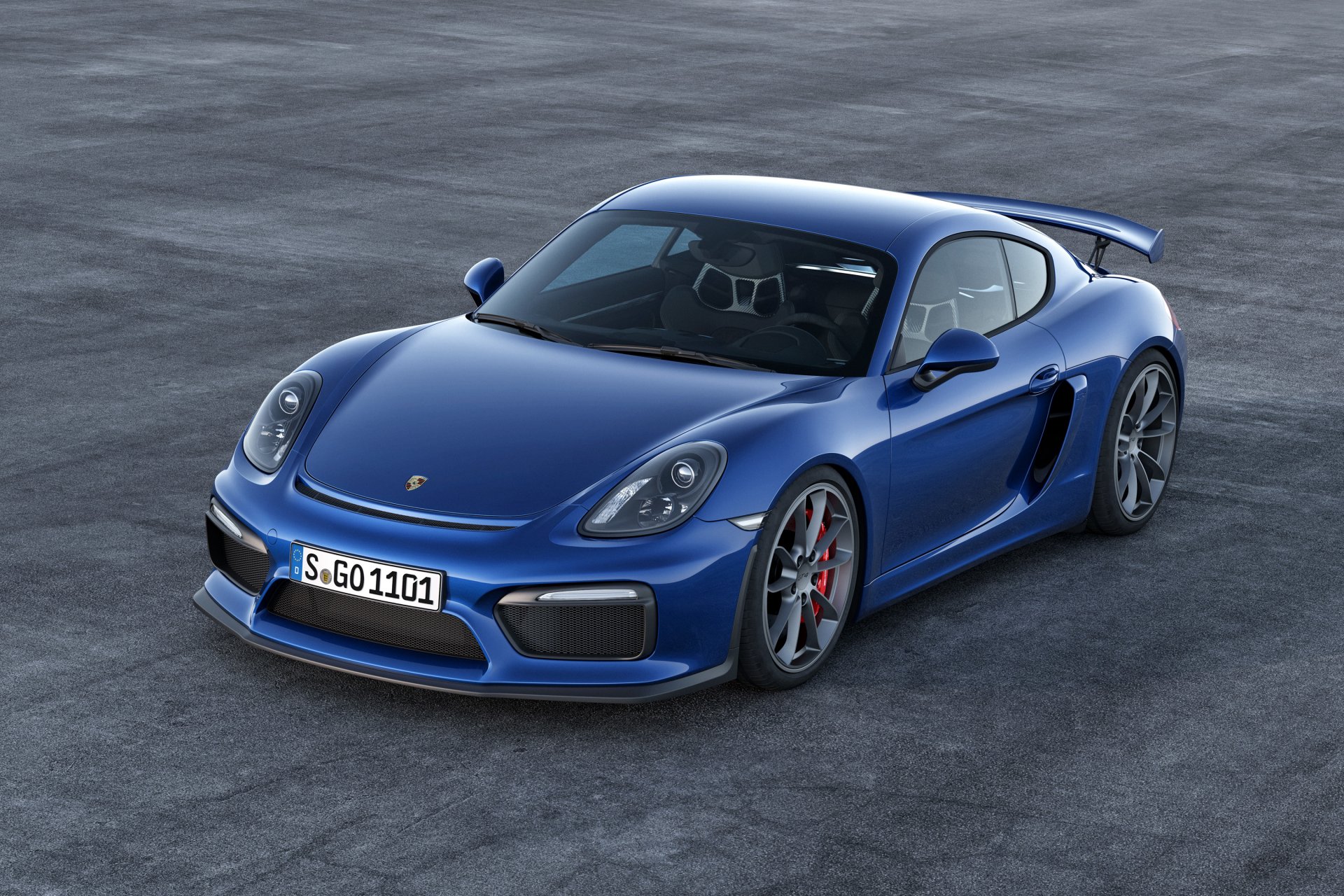 porsche cayman gt4 porsche cayman niebieski przód