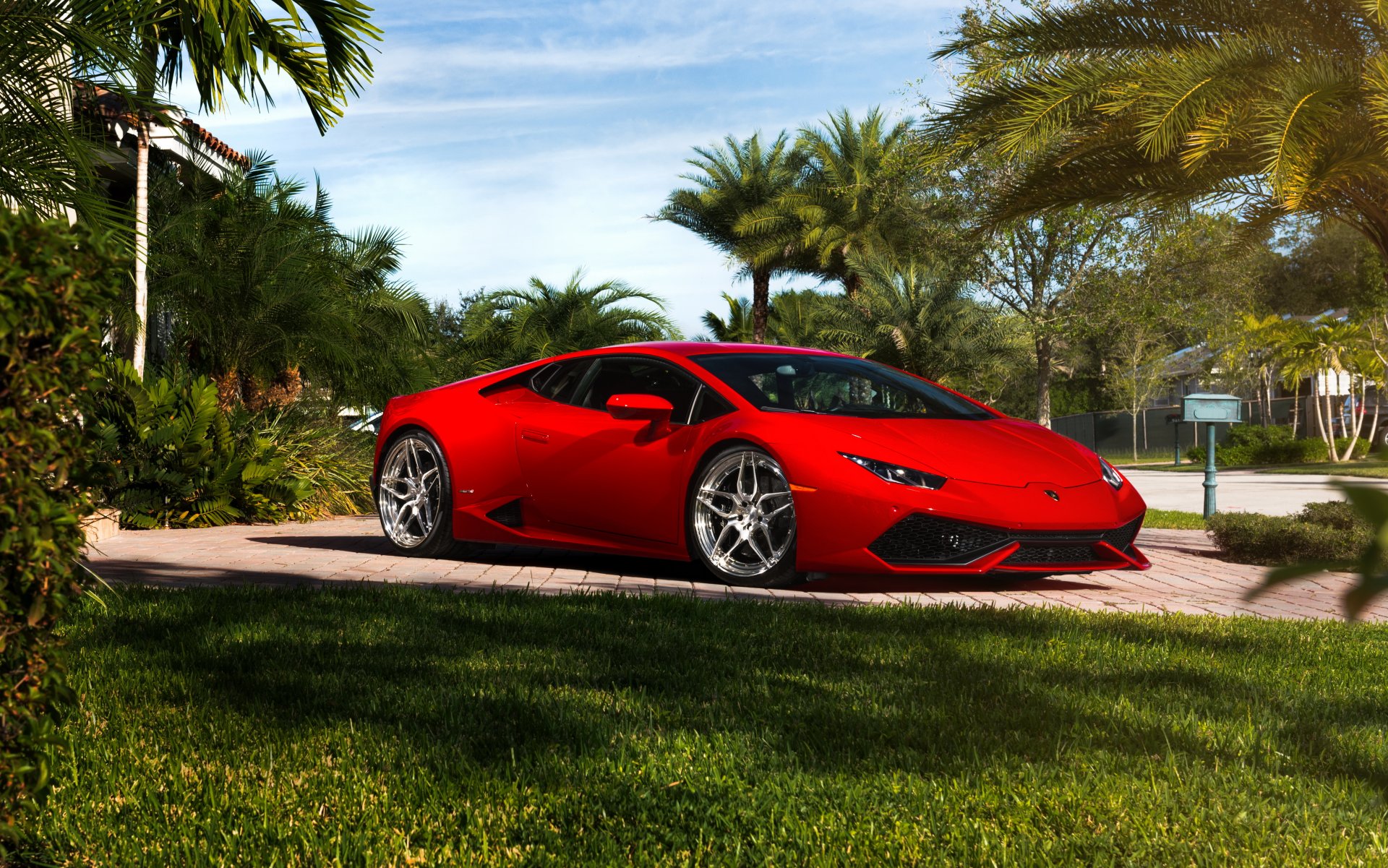 lamborghini uracan rojo hq fondos de pantalla