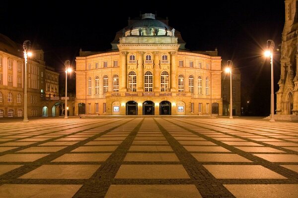 Allemagne dans la nuit