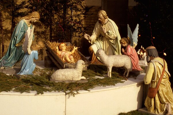 Historia Bożego Narodzenia, piękna dekoracja