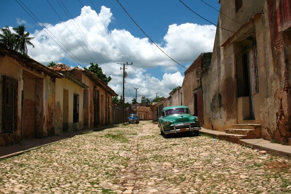 Strada deserta della città vecchia