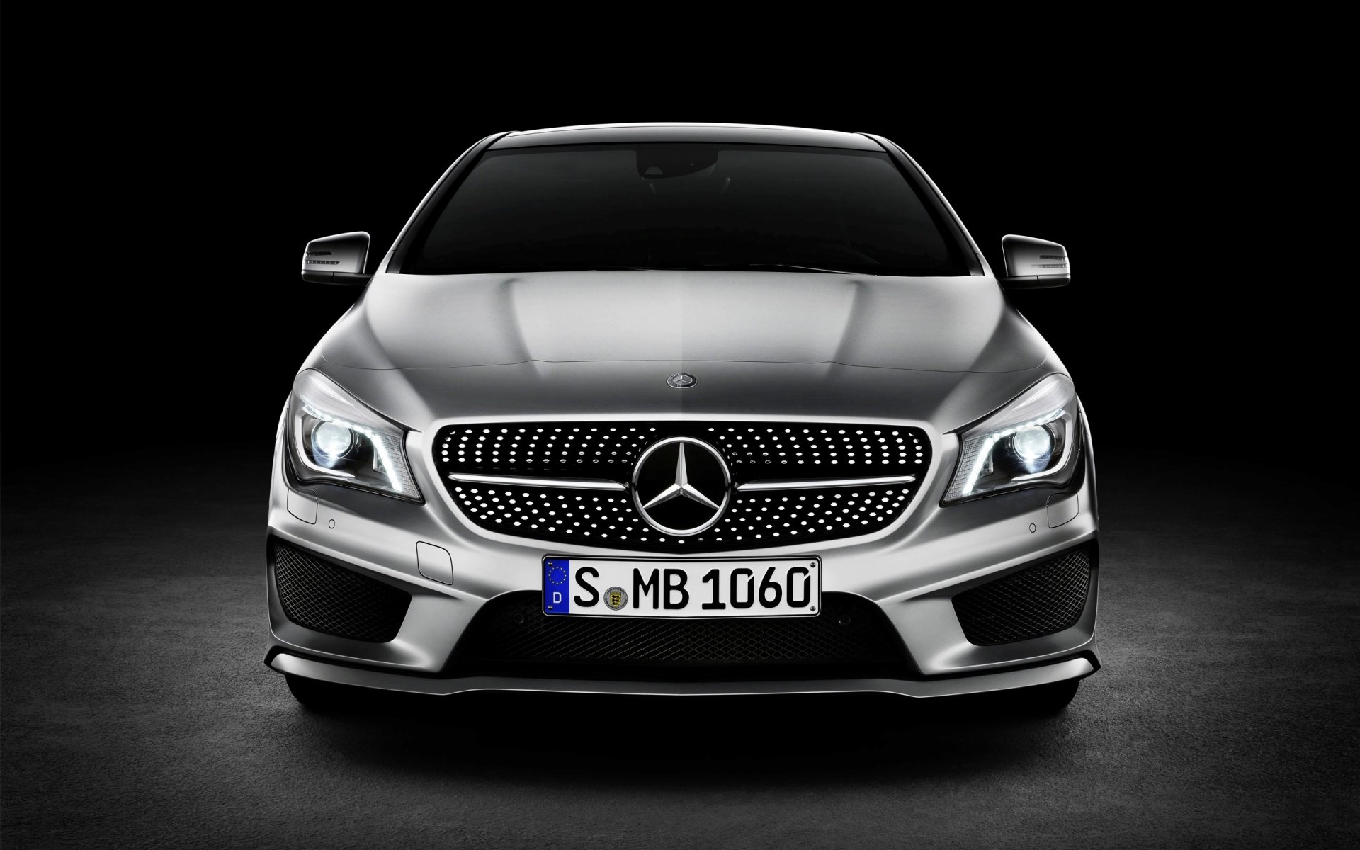 mercedes-benz cla klasse auto mercedes front logo motorhaube kühlergrill