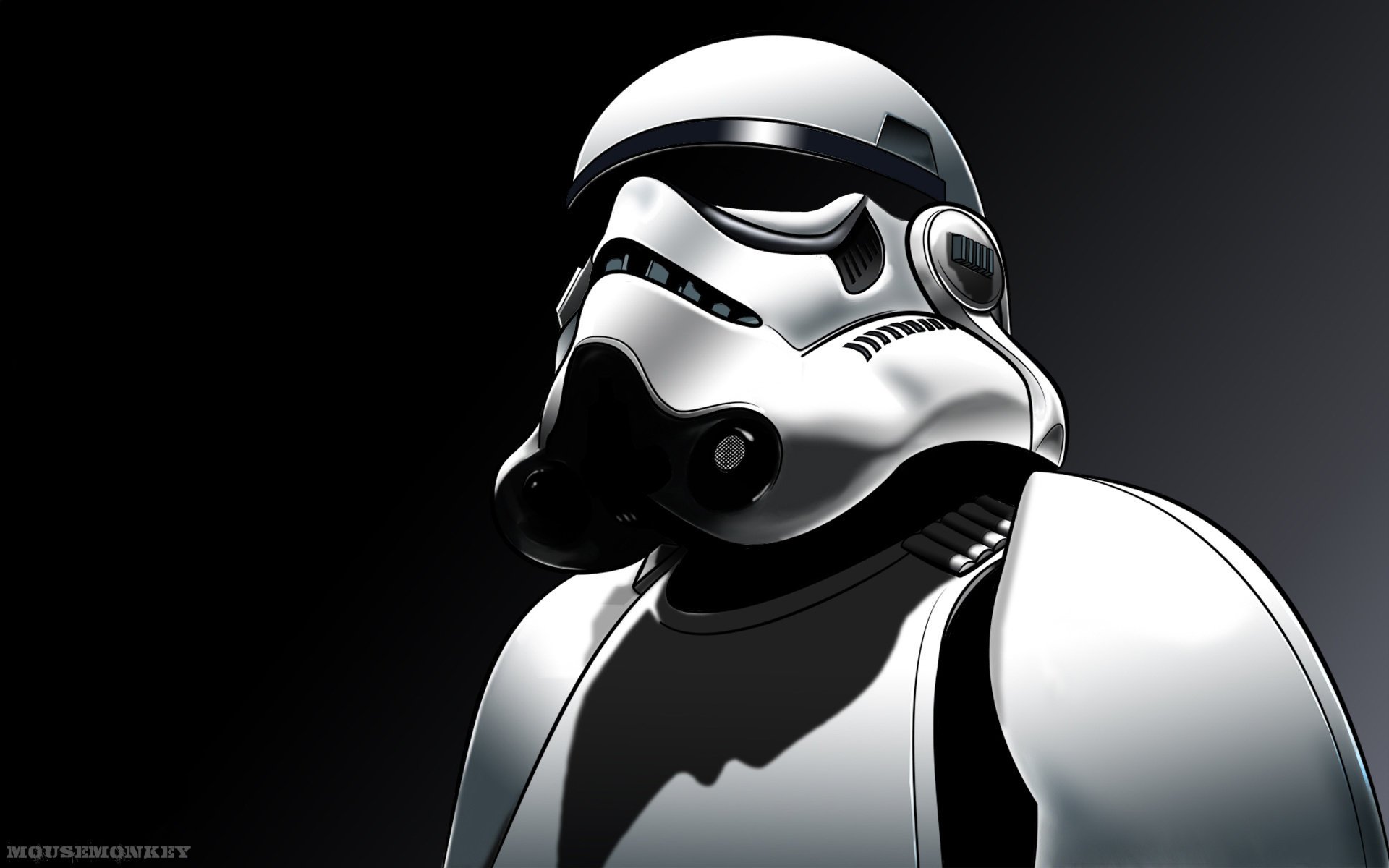 tar wars stormtrooper star wars casco sfondo robot techno sfondo nero sfondo scuro ombra cyborg