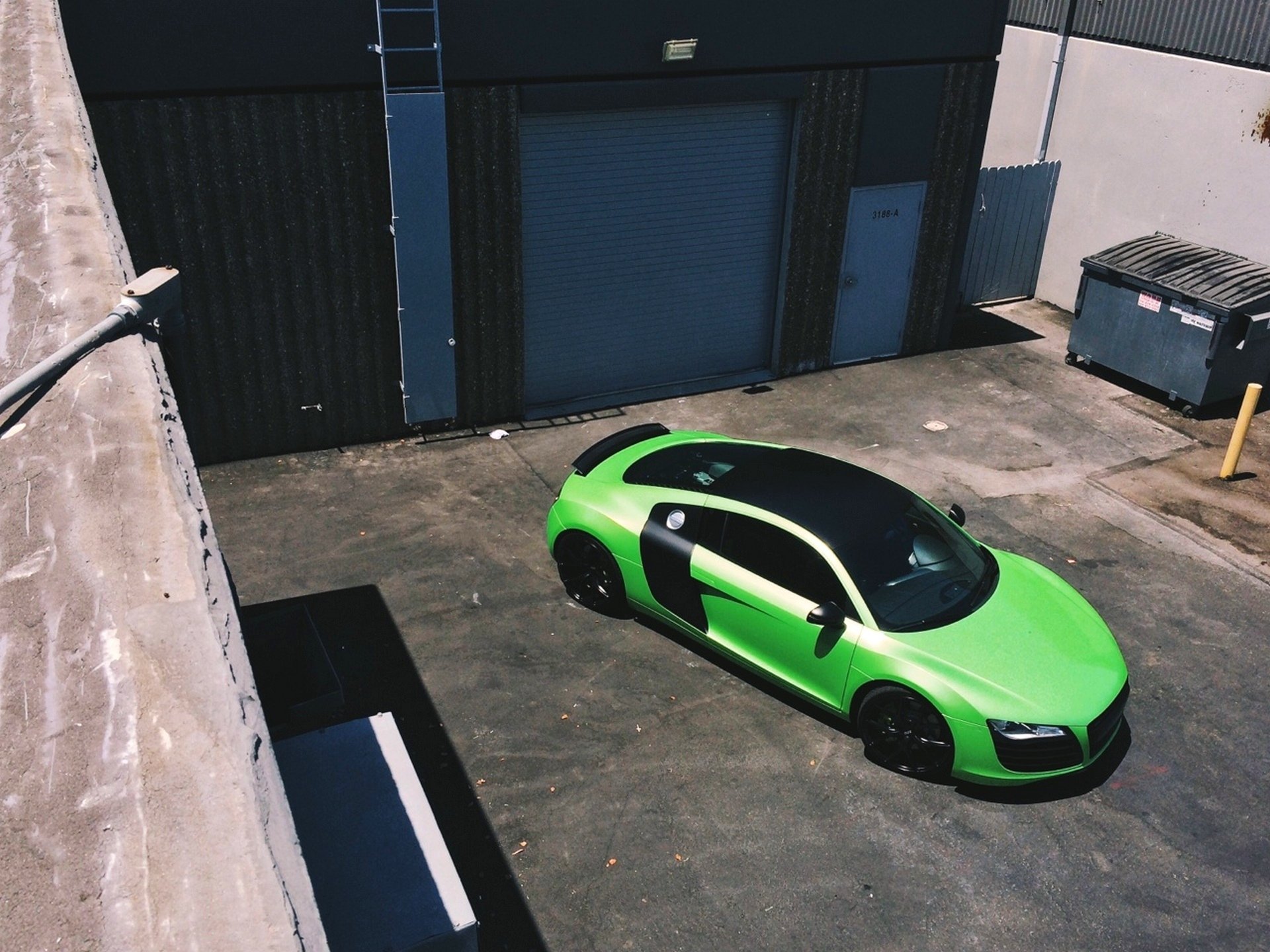 audi r8 verde coche deportivo coche coche audi