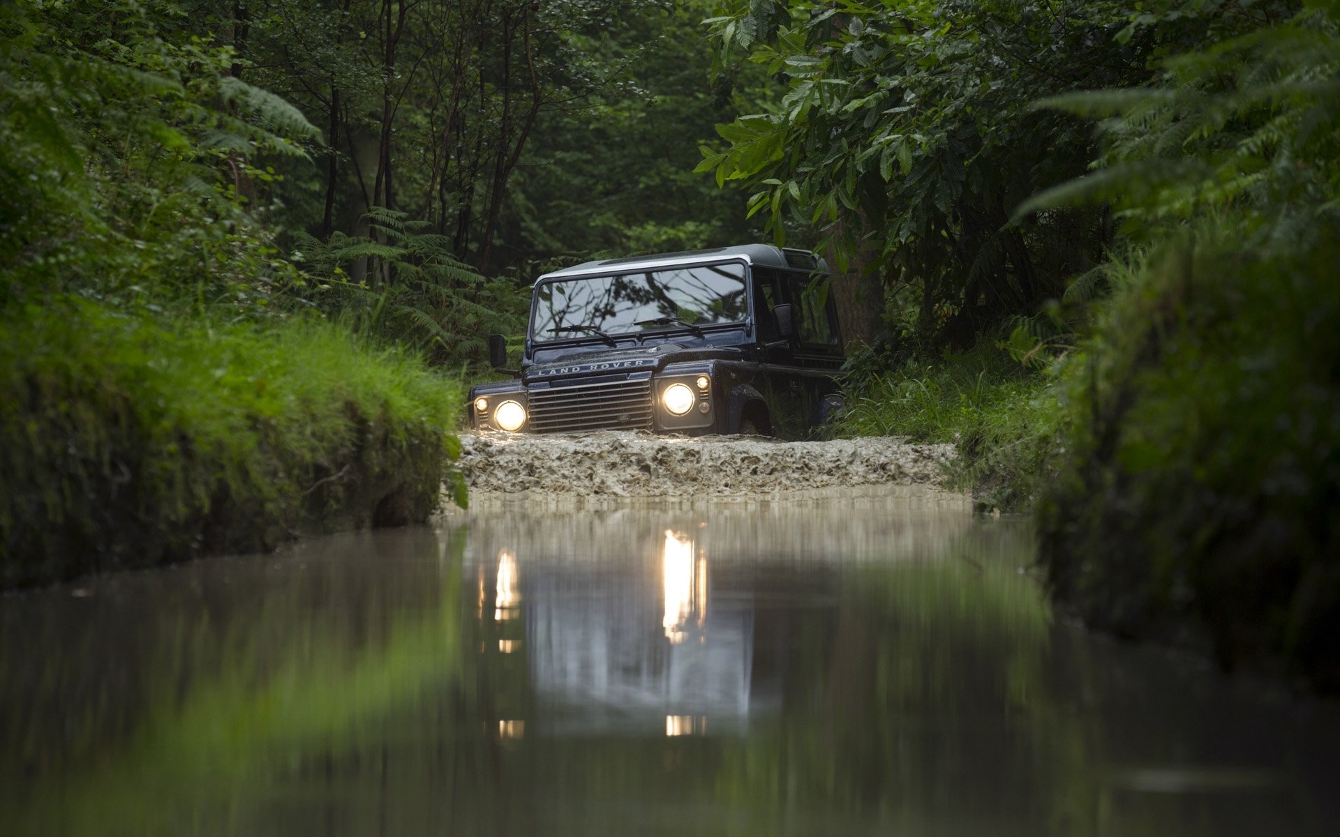 land rover defensor land rover defender jeep suv frente