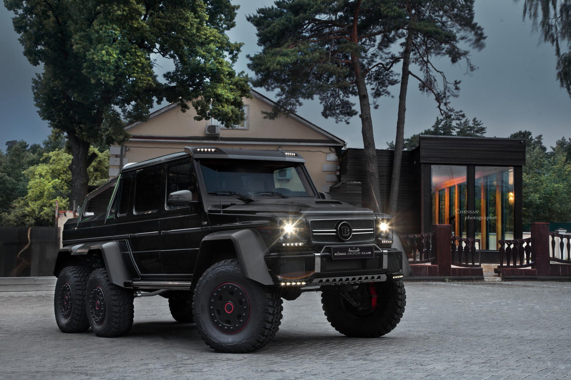 mercedes-benz g63 amg gelandewagen 6x6 software-tuning brabus chensan fotograf