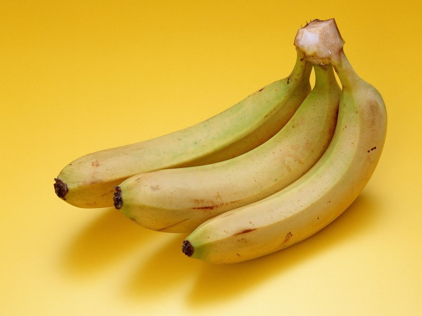 food bananas background white yellow form fruit