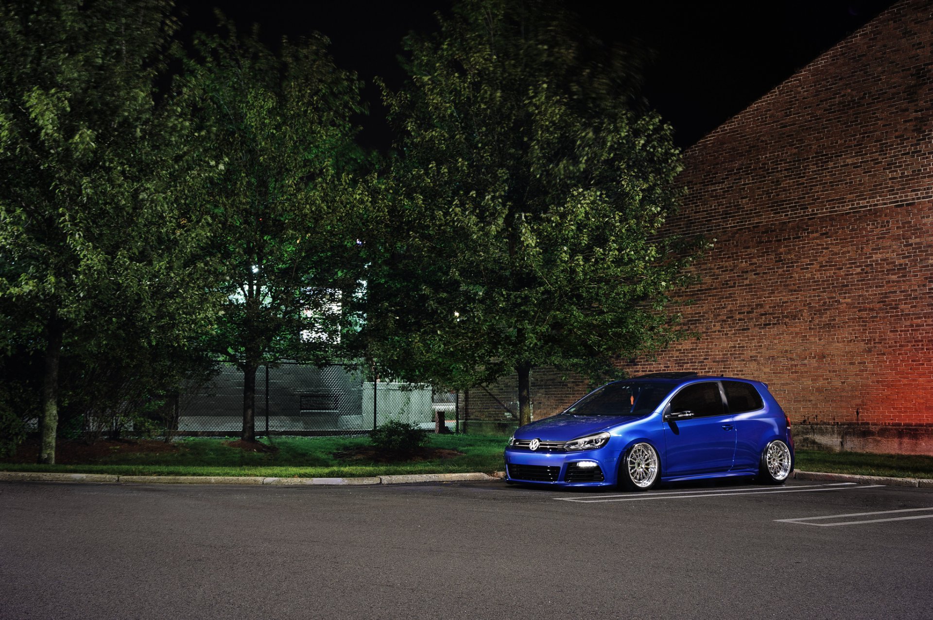 blau vw golf g rotiform ooc