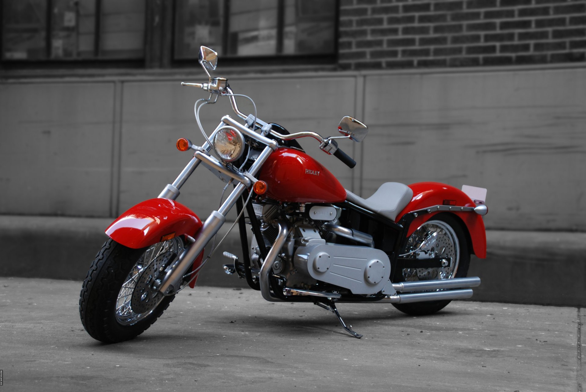 ridley standard 750 v-twin softail cruiser classic cruiser 2008