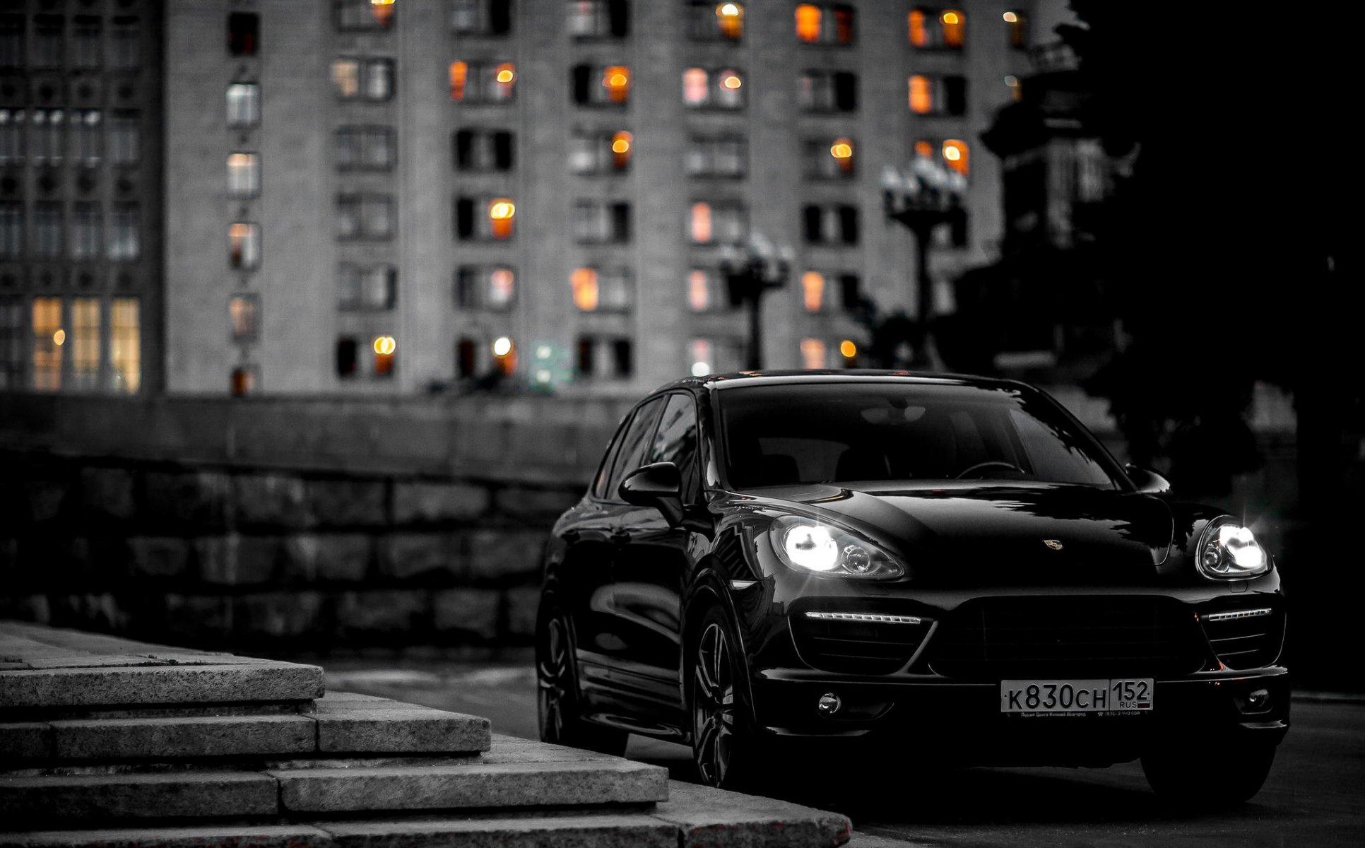 batman style gts tuning porsche cayenne