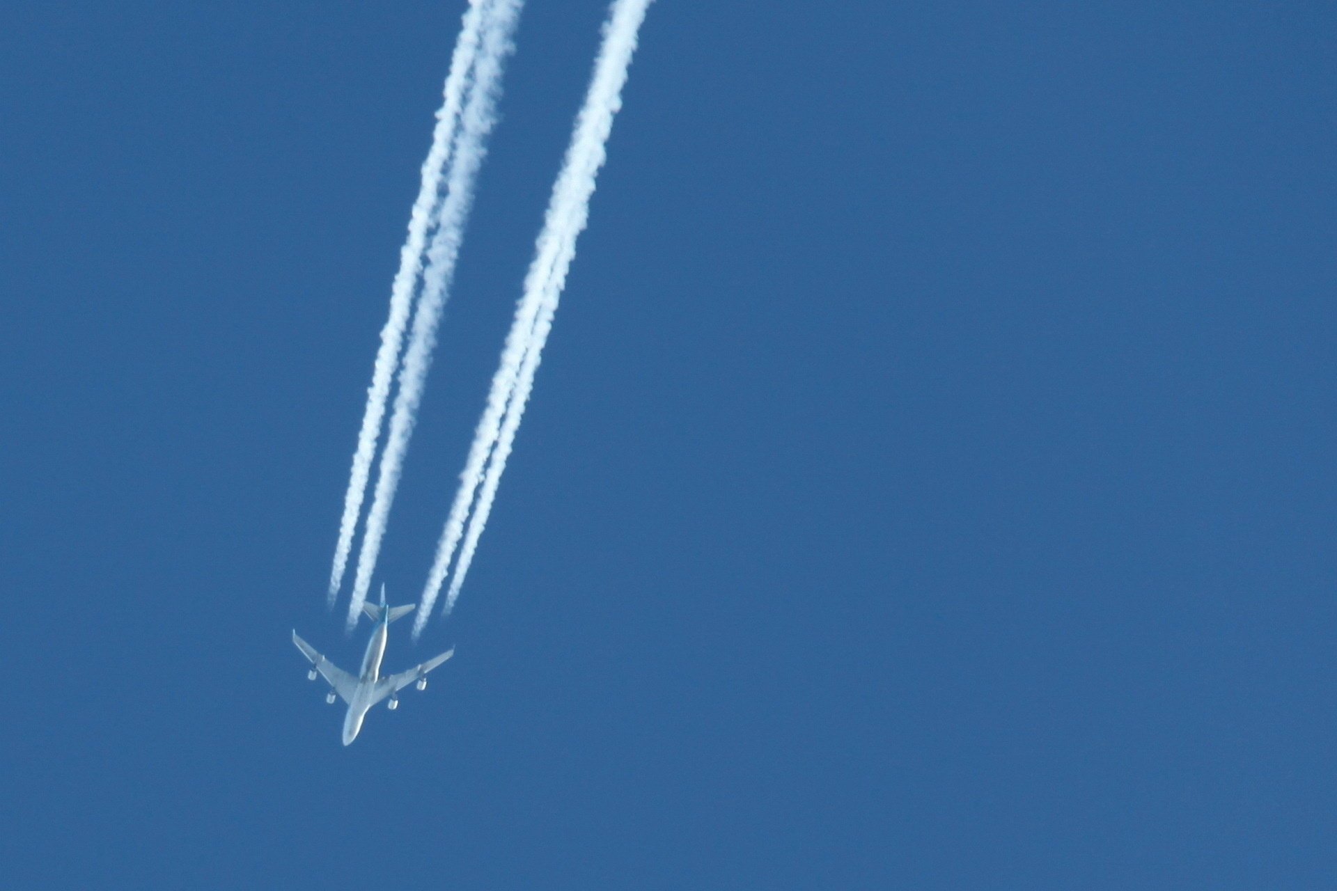 himmel flugzeug flug luftverkehr