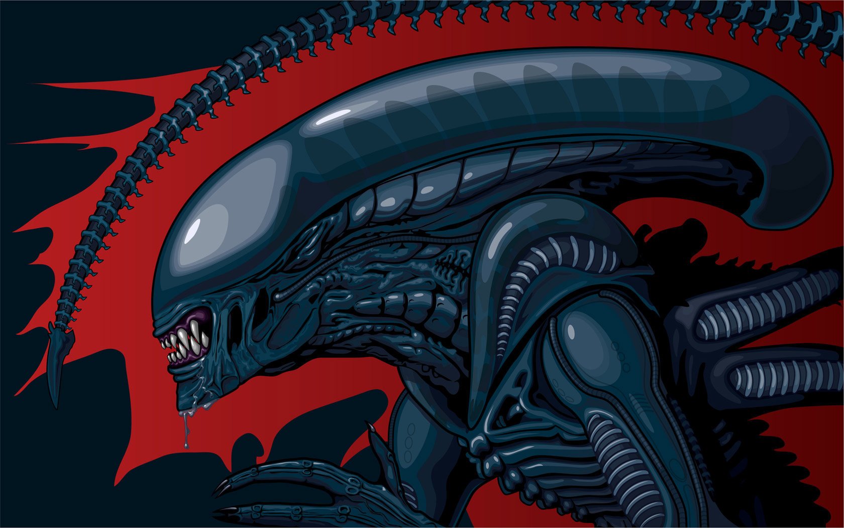 alien alien xenomorph xenomorph drawings anime