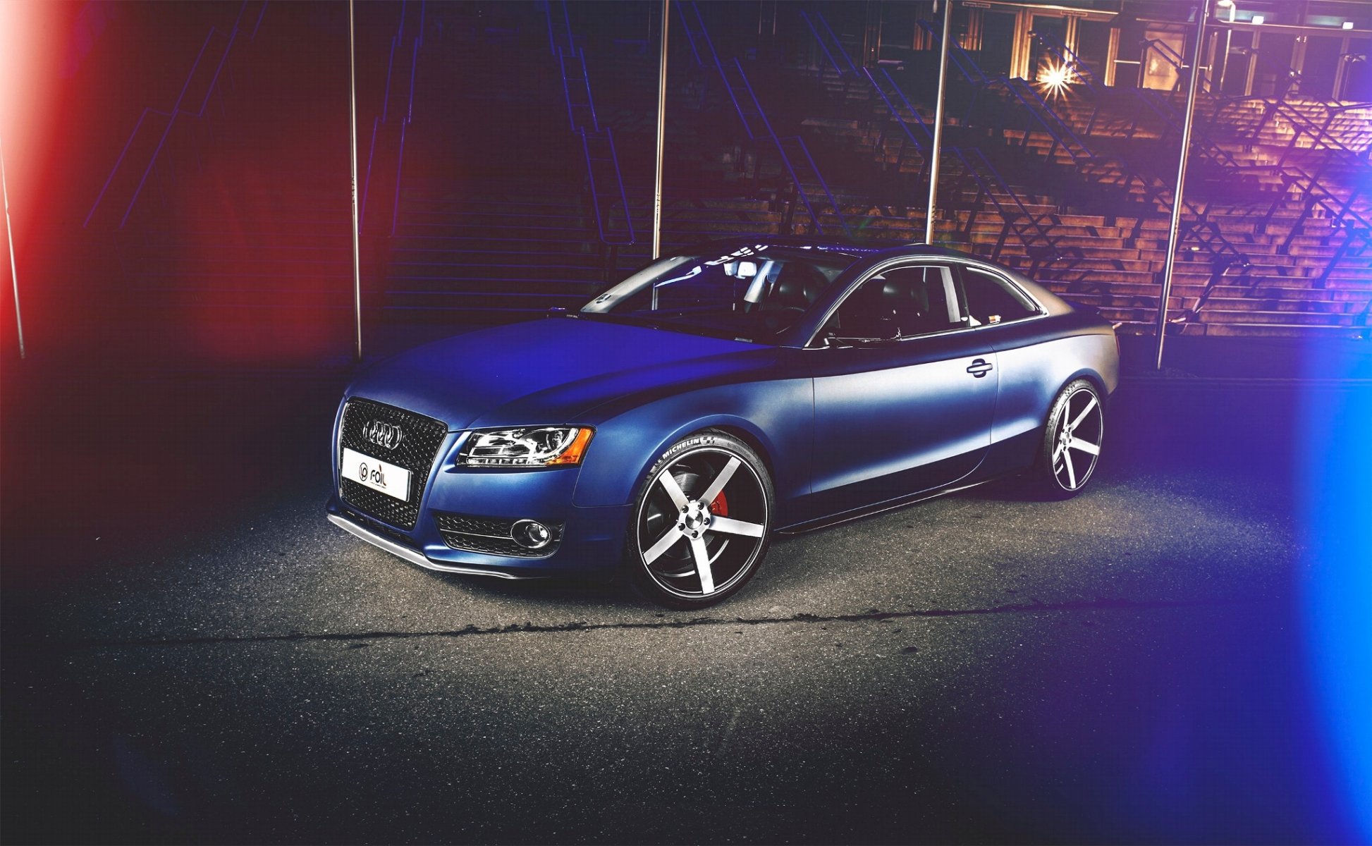 audi a5 blau vossen jannis kokka