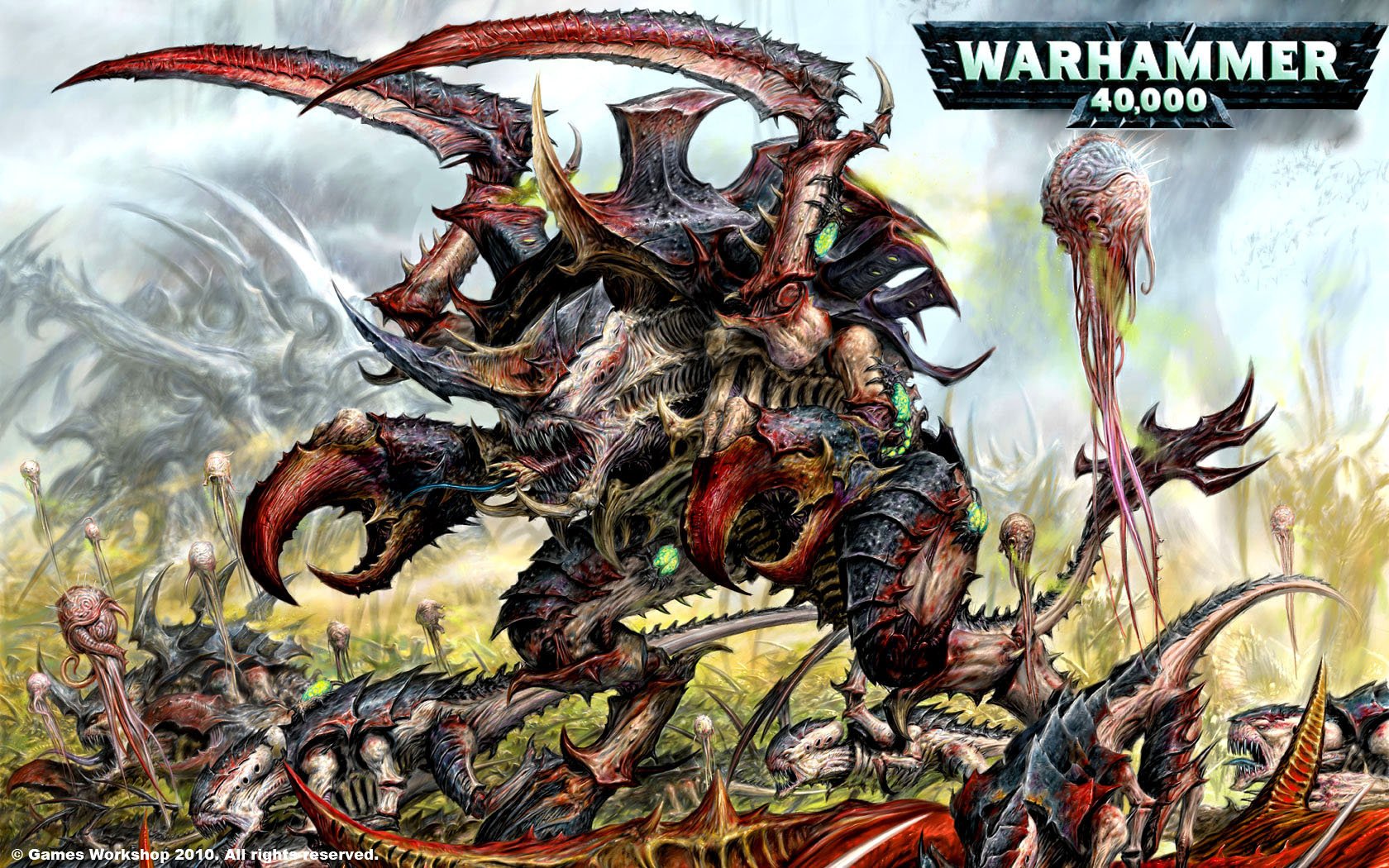 warhammer 40k tyranids tiranides guerra monstruo monstruo horror fantasía