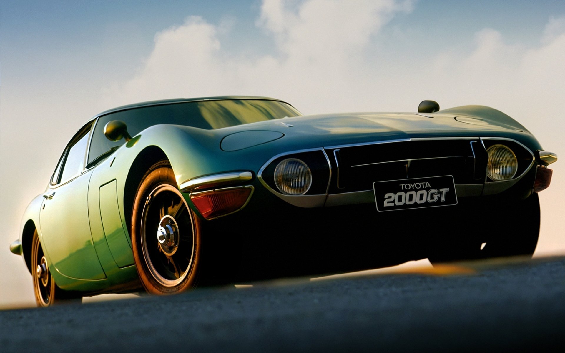 toyota 2000gt 1970 coupe front classic