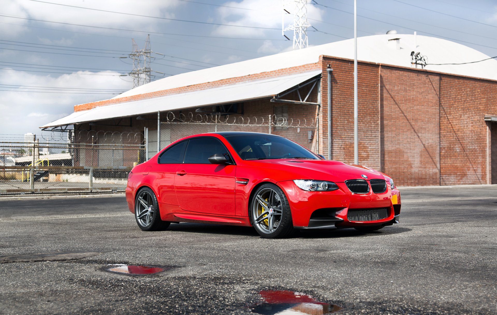 bmw e92 m3 rouge bmw rouge