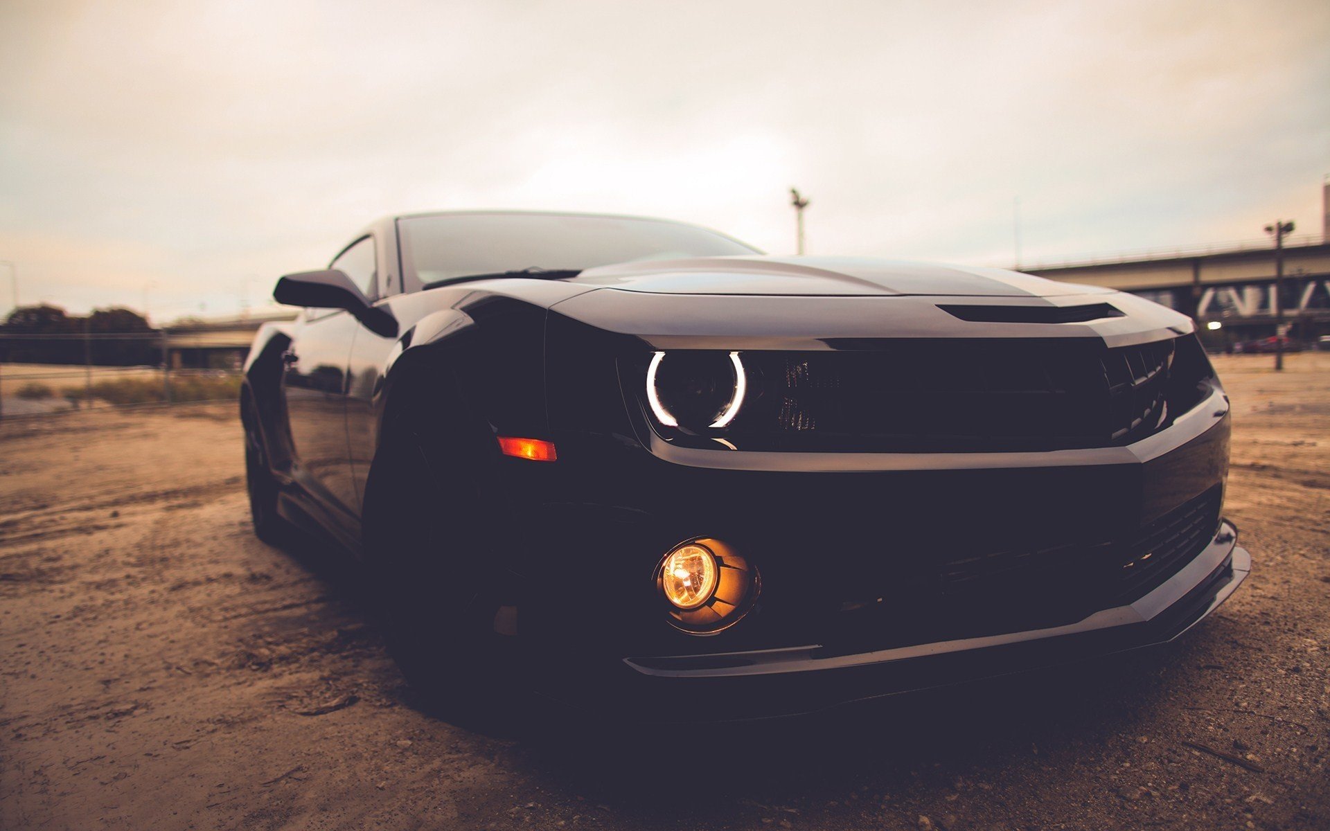 camaro chevrolet phares noir