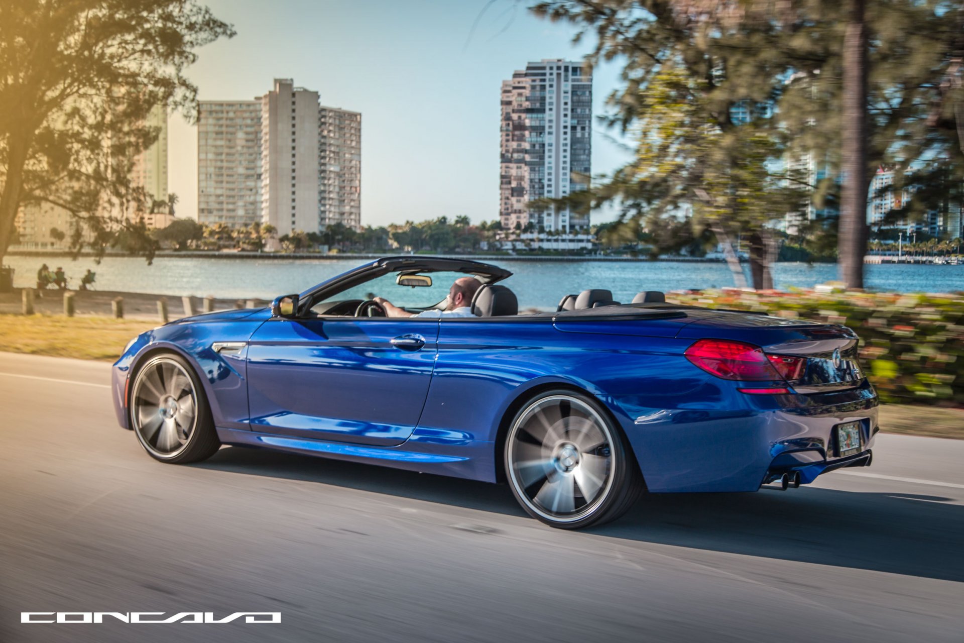 concavo ruedas auto coche bmw m6 convertible