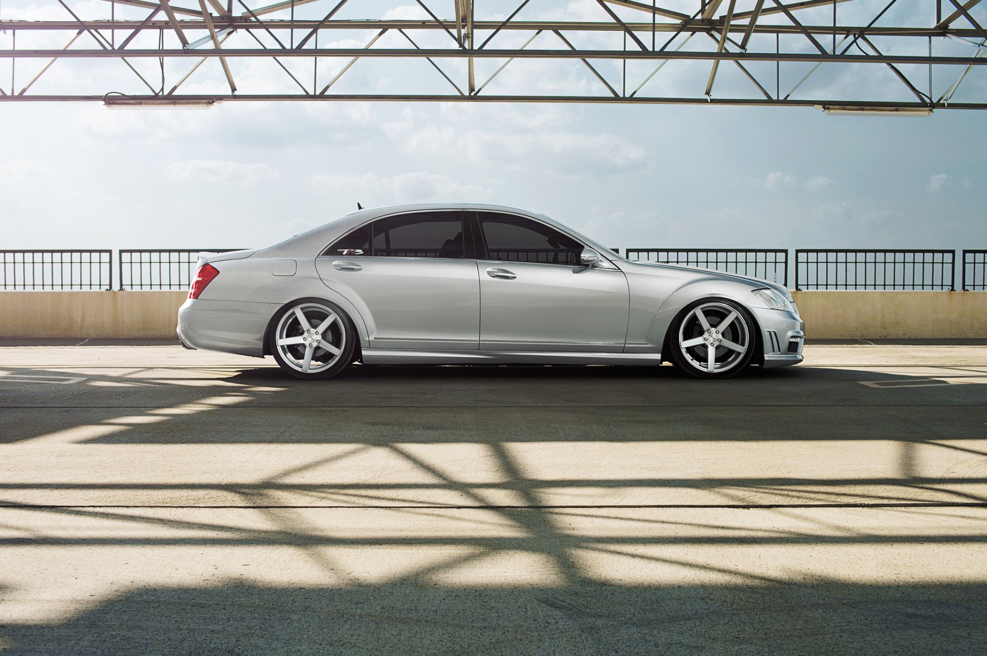 mercedes s550 s-klasse mercedes metallic vossen profil