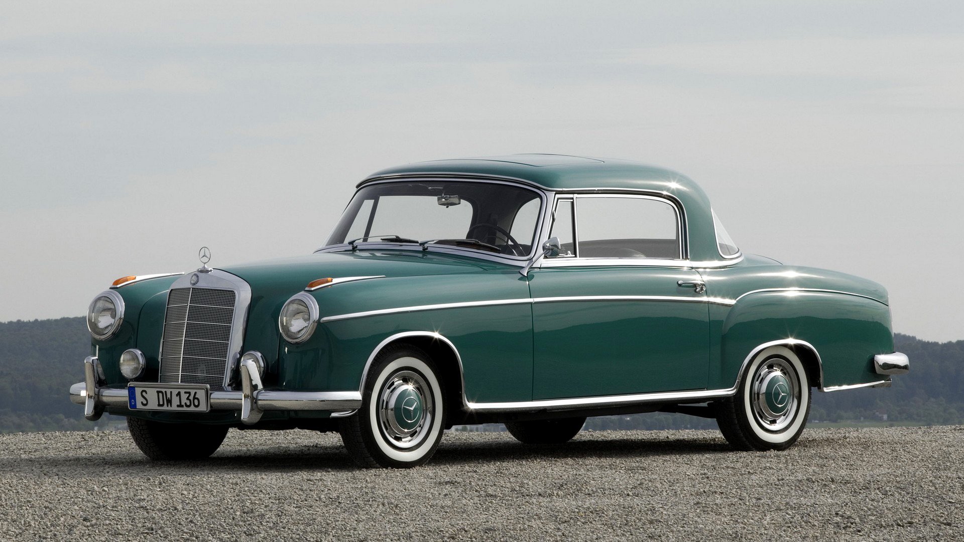 coupe retro mercede