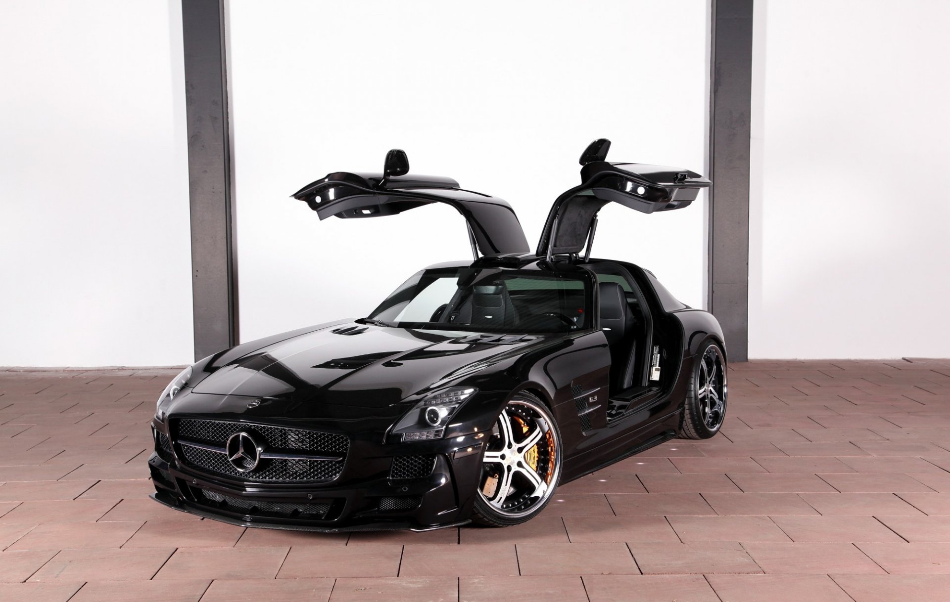 mec design mercedes-benz sls amg mercedes coupé tuning v-8 jantes avant