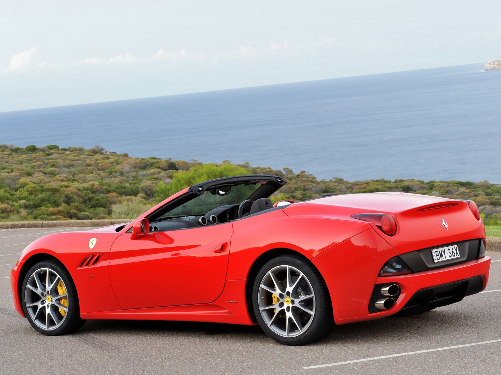 ferrari californie rouge rouge voiture