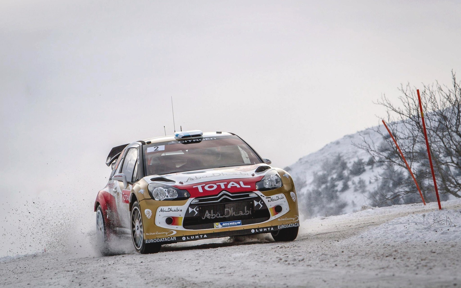 cofano ds3 rally auto citroen auto sport