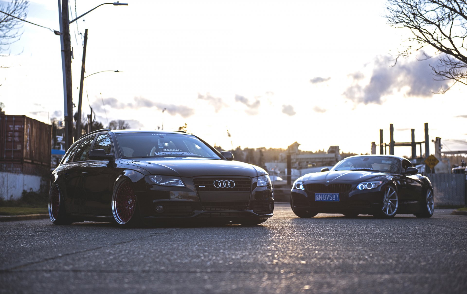 audi a4 bmw z4 e89 pozycja audi bmw tuning