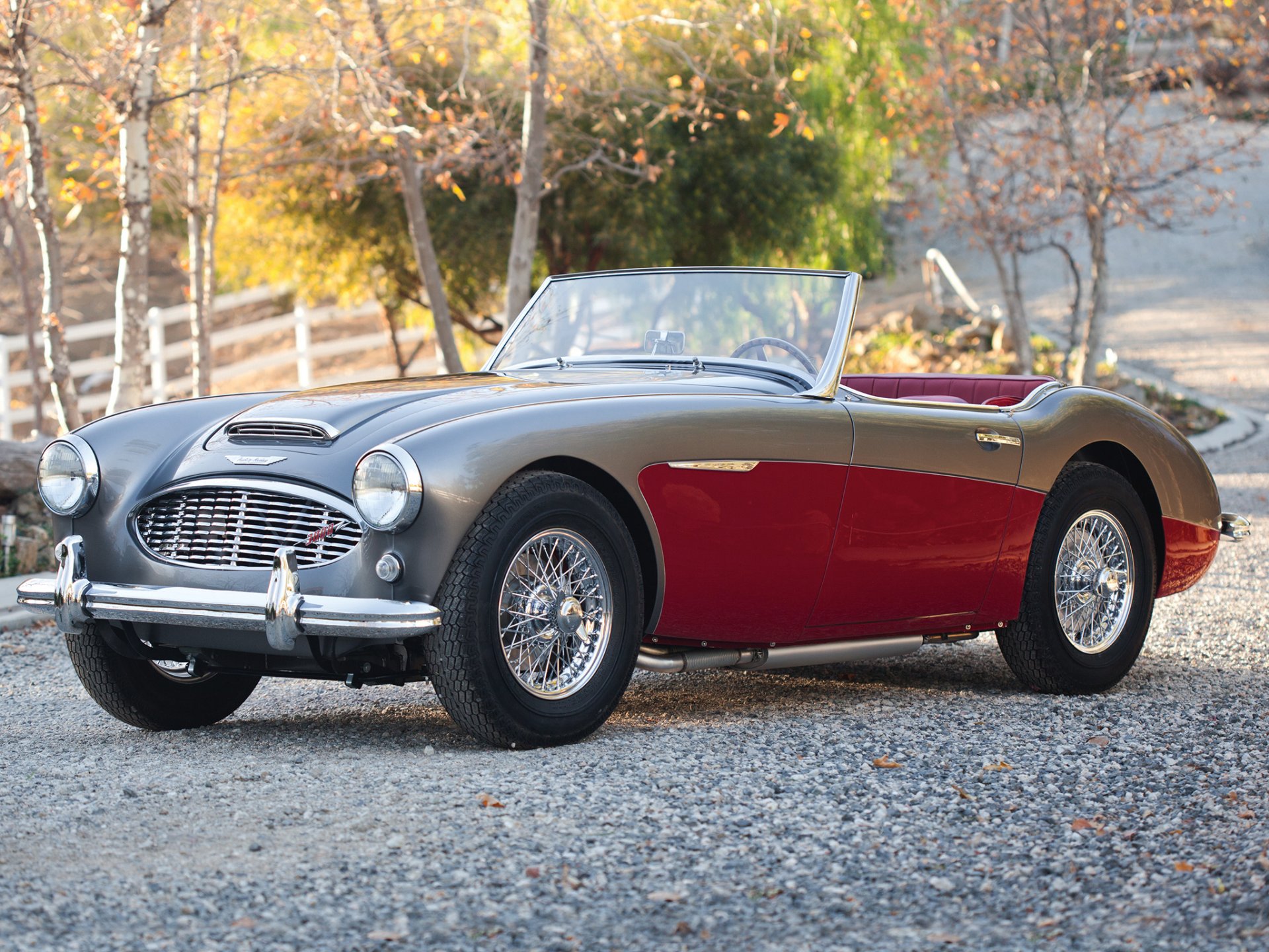 austin healey samochód klasyczny kabriolet 1959