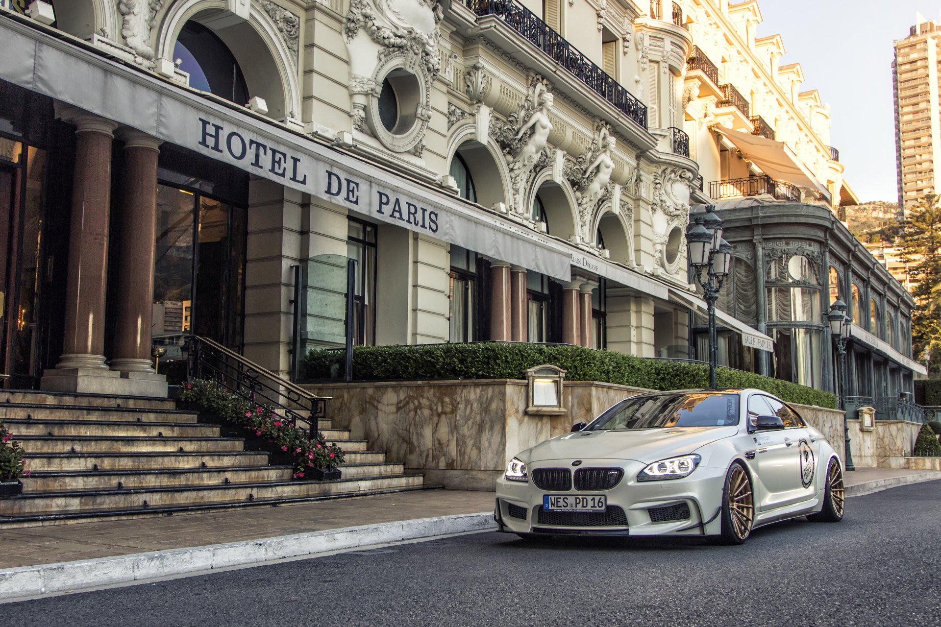 bmw m6 au design hôtel de paris