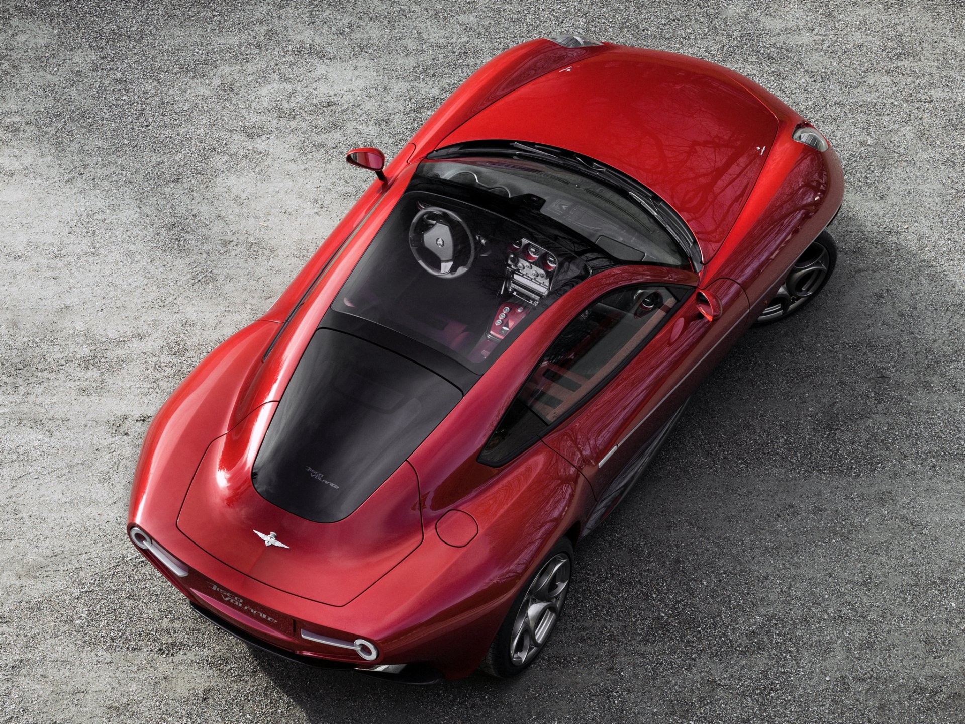 туризм alfa romeo дискотека volante ракурс вид сверху