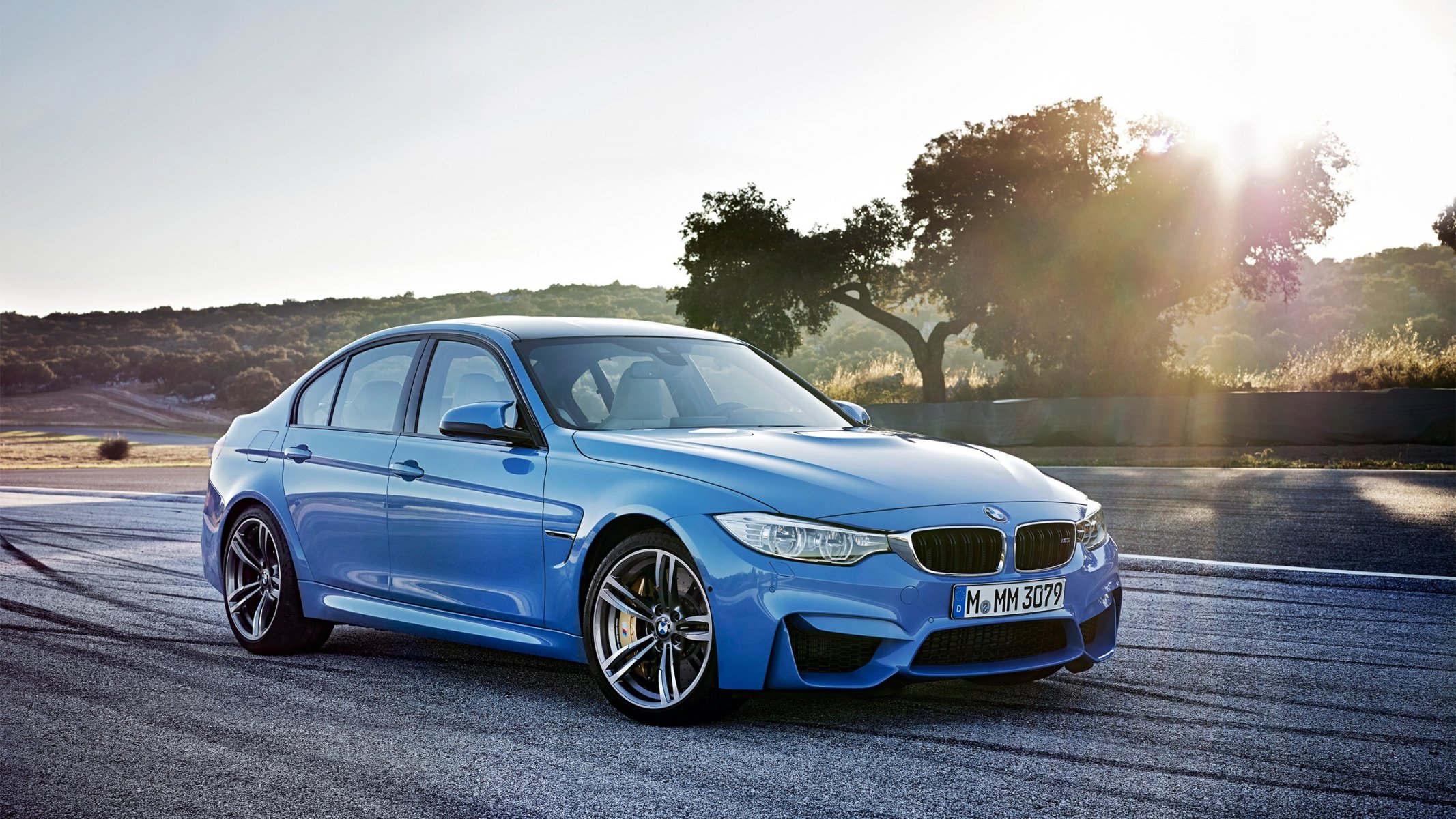 bmw m3 blau engelsaugen m-paket