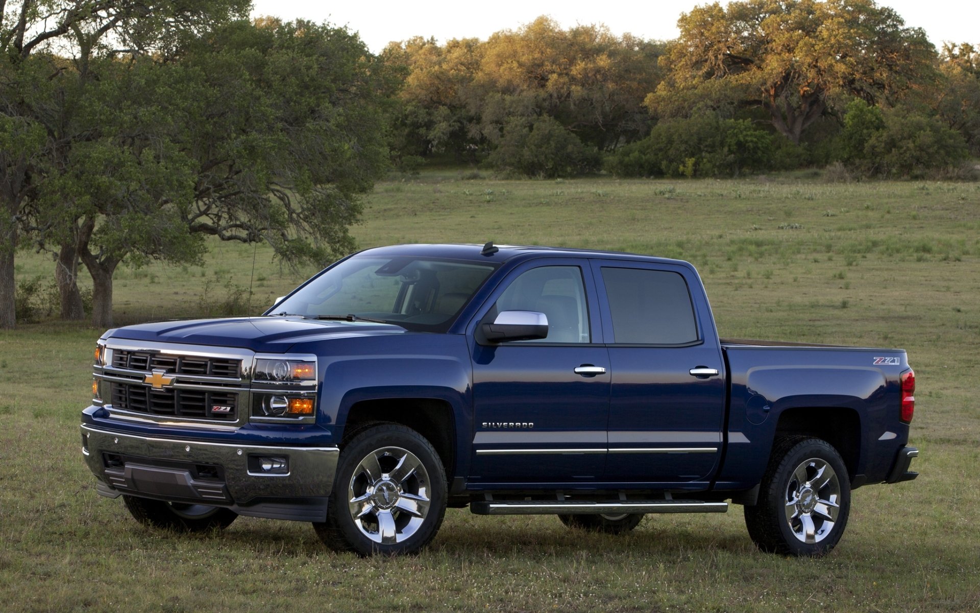 chevrolet silverado z71 crew cab chevrolet silverado pickup truck blue background