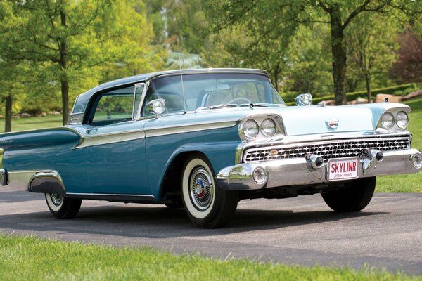 Museo Ford 1959 azul