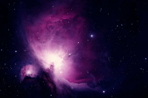 L espace de l univers stellaire infini