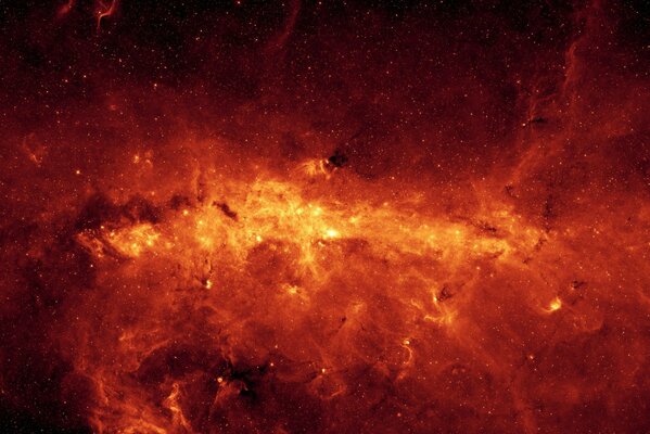 L espace d une nébuleuse stellaire quelque part dans l univers
