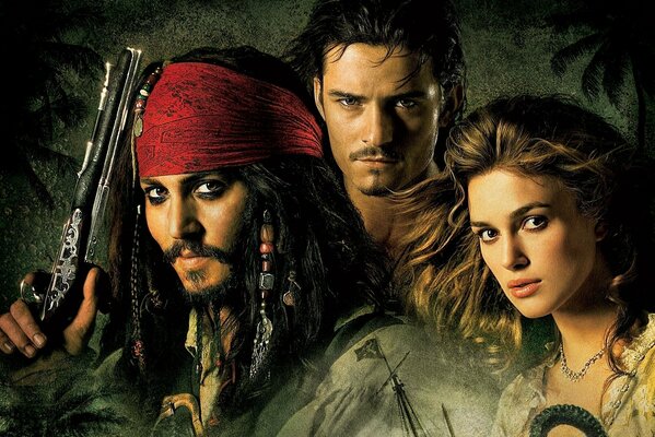 Piratas del Caribe, protagonistas