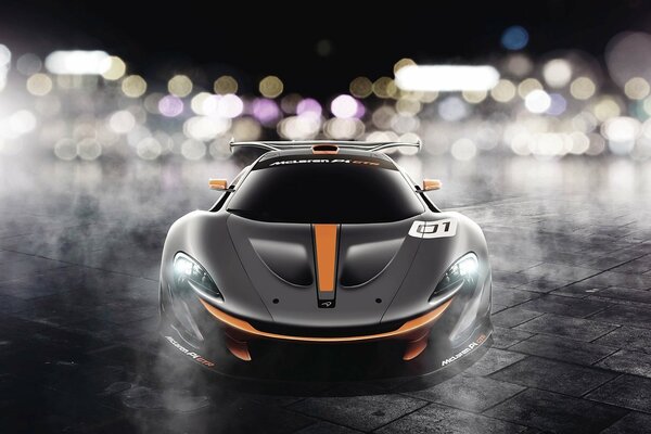 Auto McLaren orange Tuning