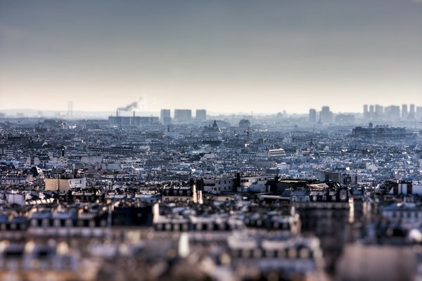 Un intera città scattata in una foto