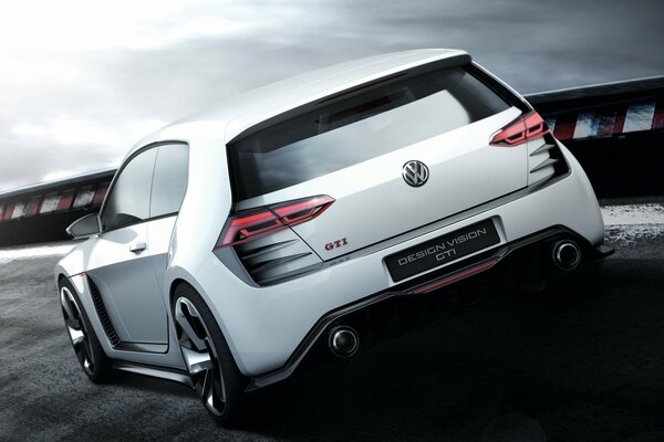 Golf cool design, rear view