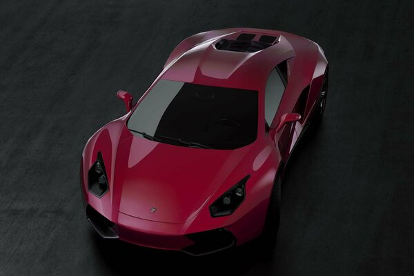 Lamborghini se presenta en Polonia bajo el color rojo