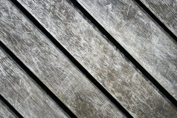 Textured background in the form of gray wooden boards