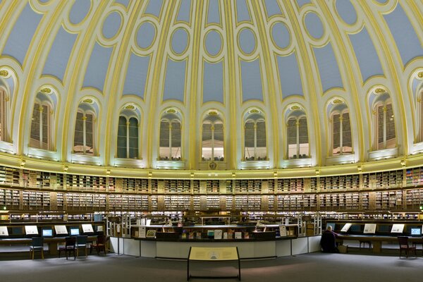 Museo-biblioteca de libros británicos antiguos y modernos