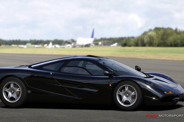 McLaren F1 élégant pour le sport automobile